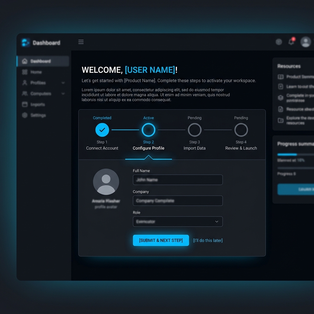 Onboarding Flow & Data Ingestion Demo